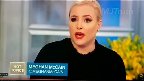 **Video is taken down**Meghan McCain & John Kasich say John McCain was killed or put to death