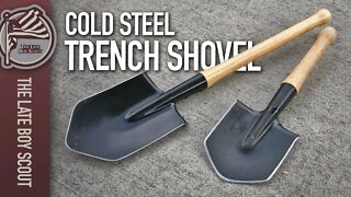 NEW Cold Steel Spetsnaz Trench Shovel (vs Special Forces Shovel)