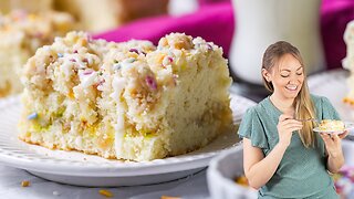 Birthday Crumb Cake