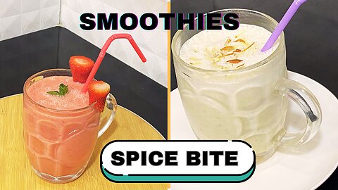 Sehri Special Smoothies 2 Ways Recipe By Spice Bite | Ramadan Special Recipes