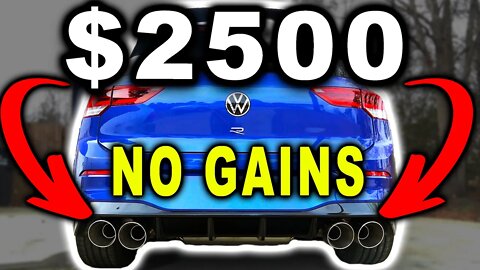 Is a $2500 MK8R Golf R Exhaust Worth? ~ Power and Sound Test