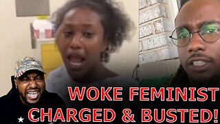 Feminist Brick Lady ON THE RUN As Woke Black Influencer GETS DESTROYED For DEFENDING GoFundMe SCAM!