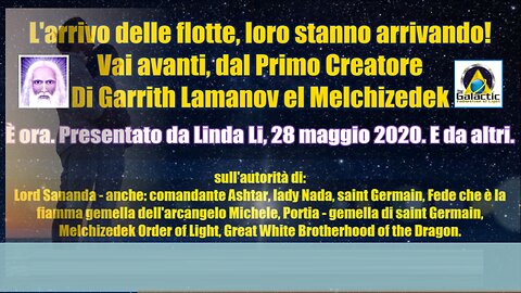 L'arrivo delle flotte - loro stanno arrivando! -Vai avanti, dal Primo Creatore -