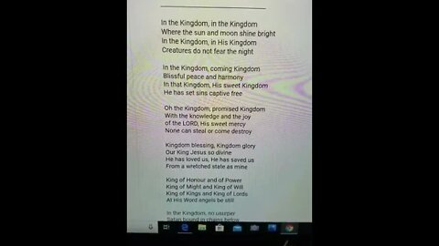 In The Kingdom-Song- By REVELATIONCHAPTER12dotCOM, Tune by the Holy Spirit