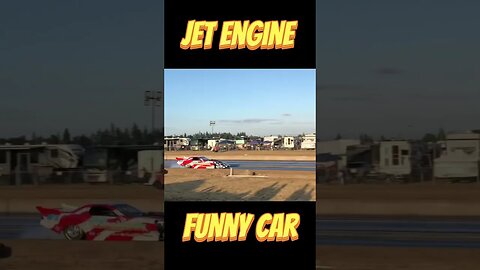 254 MPH Jet Engine Funny Car! #shorts