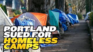 Portland SUED by Disabled People Over Homeless Blocking Streets