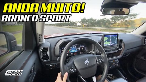 TEST DRIVE NOVO FORD BRONCO SPORT 2021! VAI DAR TRABALHO PRA CONCORRÊNCIA? Fast Car View