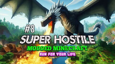 A Tunnel? - Super Hostile - Ep 8 | Let's Play Modded Minecraft