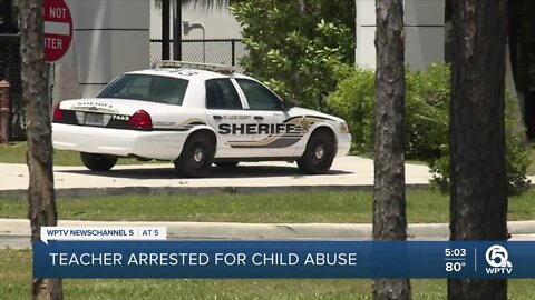 St. Lucie County middle school teacher arrested for child abuse, hit student with broken broom handle, authorities say