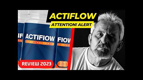 ACTIFLOW Reviews - ACTIFLOW Supplement Review - ACTIFLOW Supplement - ACTIFLOW Review 2023 ✅