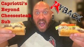 Capriotti’s Beyond Cheesesteak Sub Food Review - Ryback It's Feeding Time