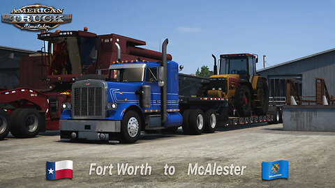 ATS | Peterbilt 359 | Fort Worth TX to McAlester OK | Tractor 29,000lb