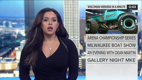 Wisconsin Weekend in a Minute: Monster Jam, MKE Boat Show and Gallery Night MKE