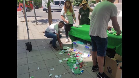 Separatismo e izquierda sueltan a sus perros fascistas contra VOX en Montblanch (Tarragona)