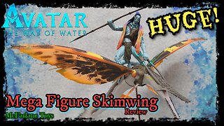 McFarlane Toys Avatar The Way of Water Skimwing Mega figure Review