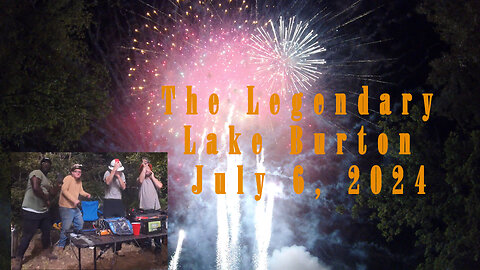 Lake Burton Fourth of July - The Largest Display in the Southeast!