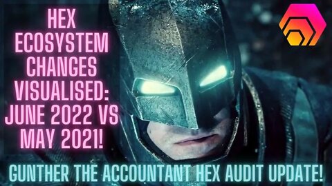 Hex Ecosystem Changes Visualised: June 2022 vs May 2021! Gunther The Accountant Hex Audit Update!