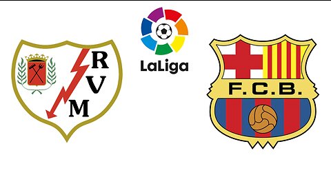 Rayo Vallecano vs Barcelona -- La Liga -- ALL GOALS