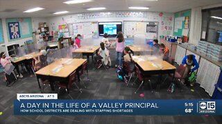 ABC15 goes on campus to see firsthand how staff shortages impact the school day