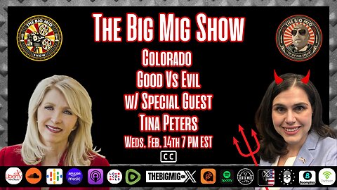 Good Vs Evil in Colorado w/ Special Guest Tina Peters