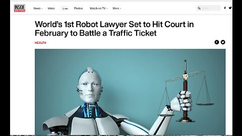 Will Worlds First Robot AI Lawyer Begin Work in February?