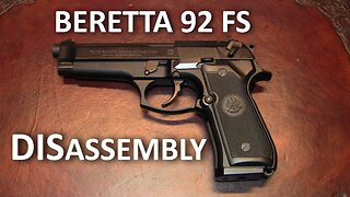 Beretta 92 FS Complete Disassembly