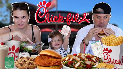 Brits Try [CHICK-FIL-A] for the first time! U.S. Vacation Vlog