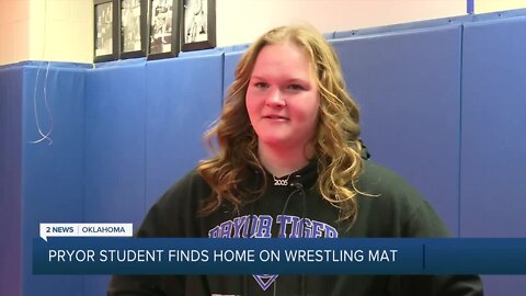 Pryor senior finds her home on wrestling team