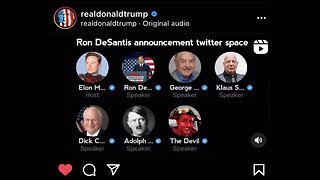 Ron DeSantis announcement Twitter