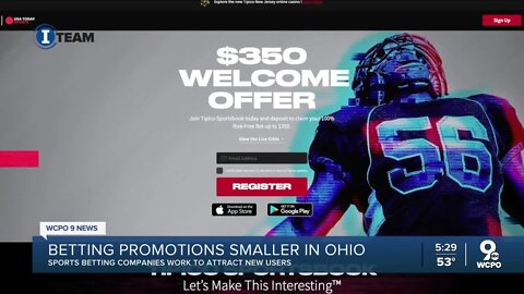 Experts warn of 'tricky' sports betting promotions in Ohio