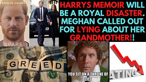 Harry's Memoir what Agenda & Lies will be included??
