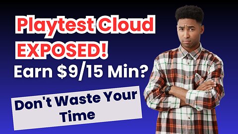Can You REALLY Make Money Playing Games with Playtest Cloud in 2024? (Shocking Truth!