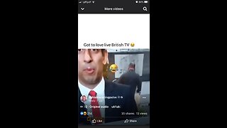 Rishi Sunak : british tv : look at the guy at the background 🤣🇬🇧