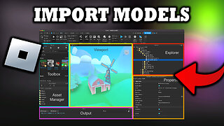 How To Import Models Into Roblox Studio