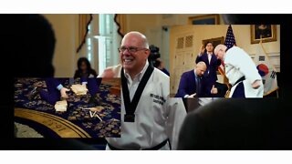 Gov. Hogan breaks boards, celebrates Taekwondo Day in Maryland