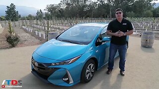 2017 Toyota Prius Prime Review and First Drive. Can its hybrid heritage defeat the Chevy Volt?
