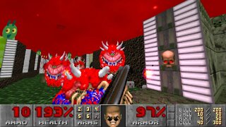 Doom 2 32 Piece Cliptucky Fried Chicken Level 25 UV Max in 2:55