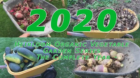 2020 The Complete Year #153 Heirloom Organic Vegetable Garden Series