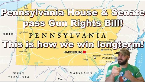 PA House passes Gun Rights Bill... Dem Gov WILL veto... This is how you win longterm...