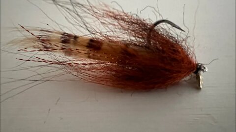 2/0 Hook Redfish Crack w/ Shrimp & Cray Tail Fly Tying