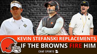 Kevin Stefanski Replacements IF Fired Ft. Jim Harbaugh & Sean Payton