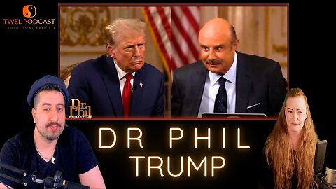 Trump Dr Phil Interview, Biden Pooping Himself?, LGBT Police Badges, Kamala Harris Heckled