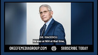Dr. Isacescu: 90% of medical professionals think of Dr. Anthony Fauci.....