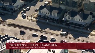 2 students injured in hit-and-run crash near Northfield High School in Denver