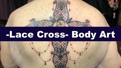 -Lace Cross- Body Art