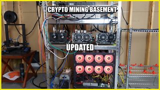 Crypto Mining Basement Rig Move Time!!