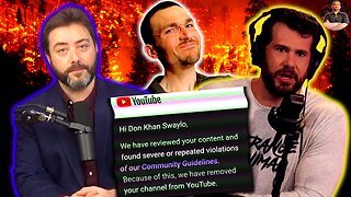 YouTube DELETED MY CHANNEL, Demonetized the Lotus Eaters & Struck Crowder! WAR ON CREATORS IS HERE!