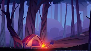 Relaxing Spooky Campfire Music - Spooky Campfire Tales ★611