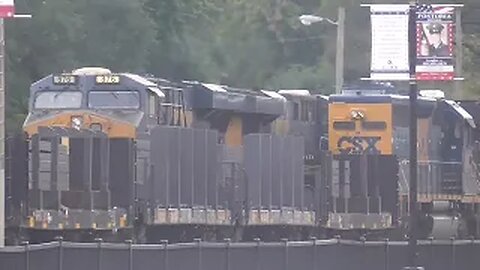 Fostoria, Ohio Train Video from September 25, 2022