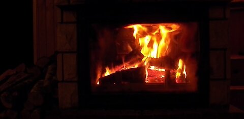 The Best Burning Fireplace 4K with Crackling Fire Sounds NO MUSIC Close Up Fireplace 4K